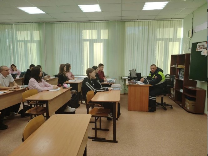 Профилактическая беседа в 9В классе Профилактическая беседа в 9В классе.